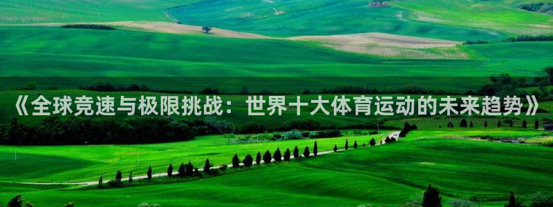 球客岛：《全球竞速与极限挑战：世界十大体育运动的未来趋势》